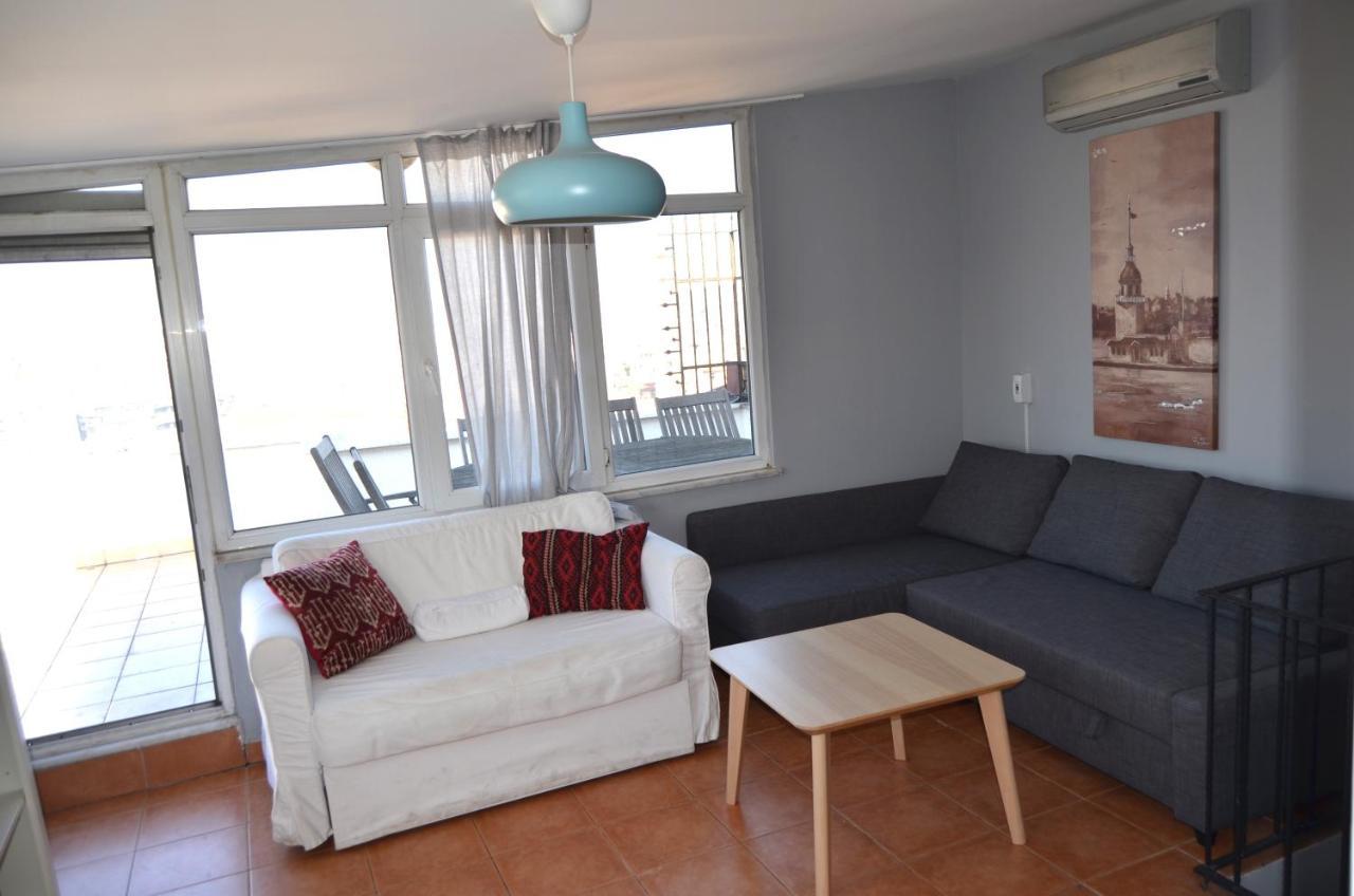 6 Romantic City View Flat With Terrace 伊斯坦布尔 外观 照片